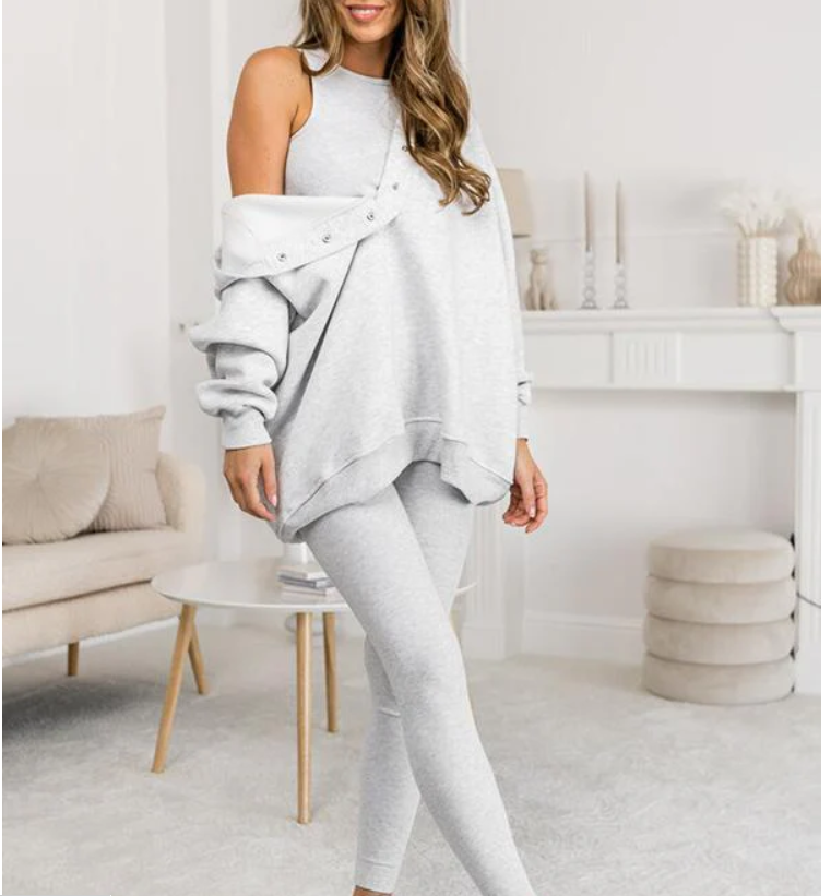 Avslappnad och bekväm outfit