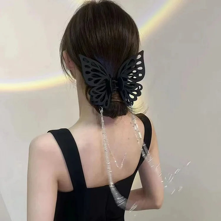 Butterfly hair clip